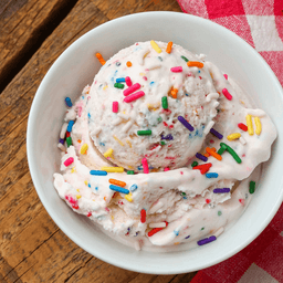 Vanilla Ice Cream + Sprinkles